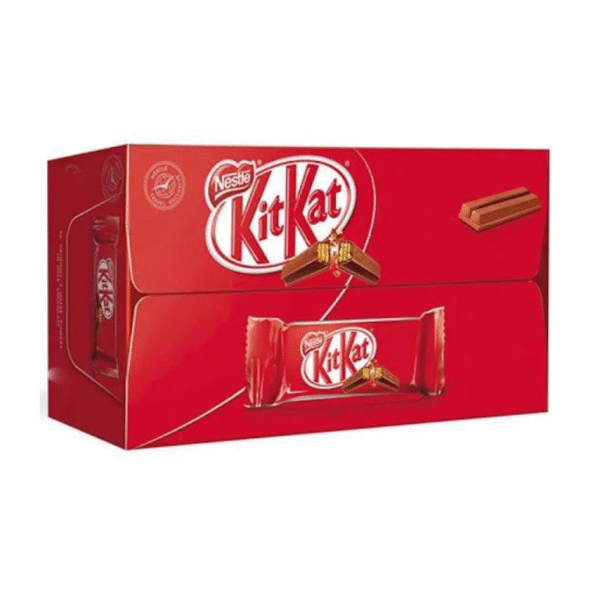 (A) Kitkat 2 Finger Chocolate box- 42pcs (10rs)