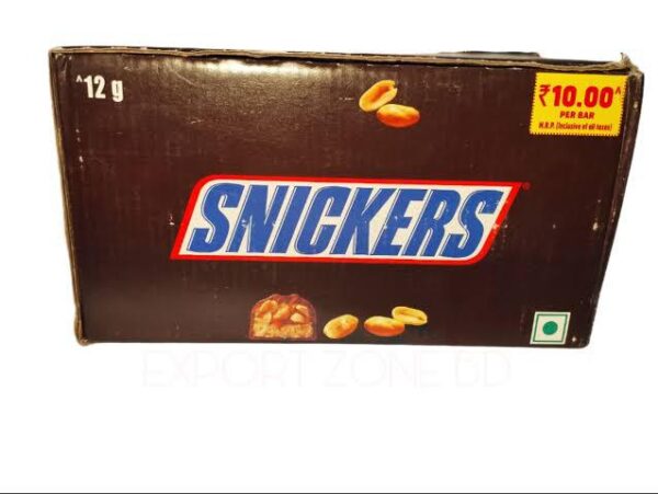 Chocolate Snickers rs 10(indian) 40 pcs