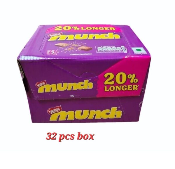 Nestle Munch Chocolate Wafer Box 32pcs