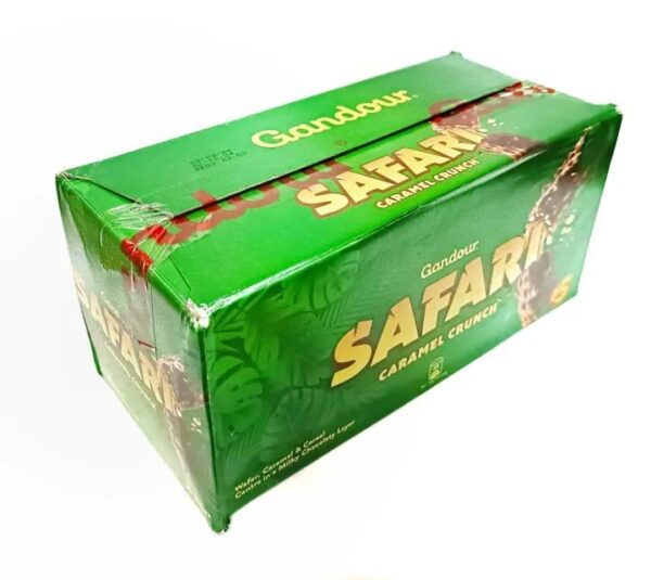 Safari Caramel Rice Crisps Chocolate( 10gm×30pc) Indian