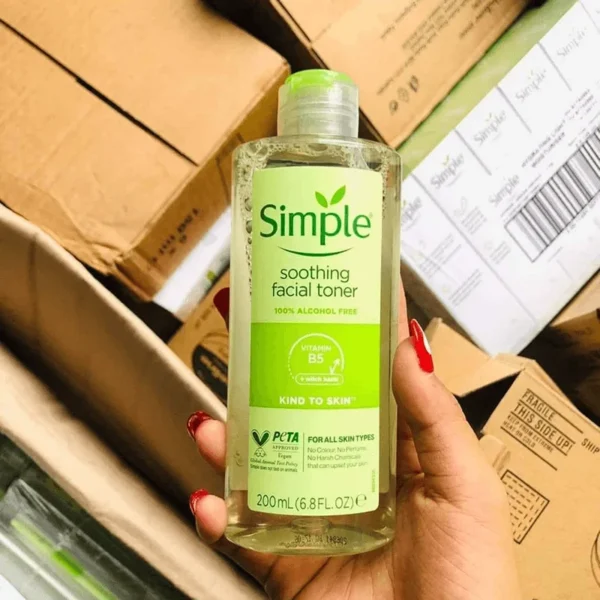 Simple Facial Toner - Simple Kind To Skin Soothing Facial Toner 200ml