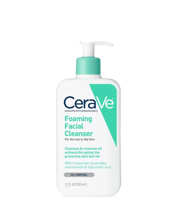 CeraVe Foaming Facial Cleanser for Normal to Oily Skin 237ml