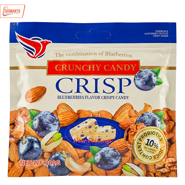 Crunchy Candy Crisp blueberry flavor - 300g