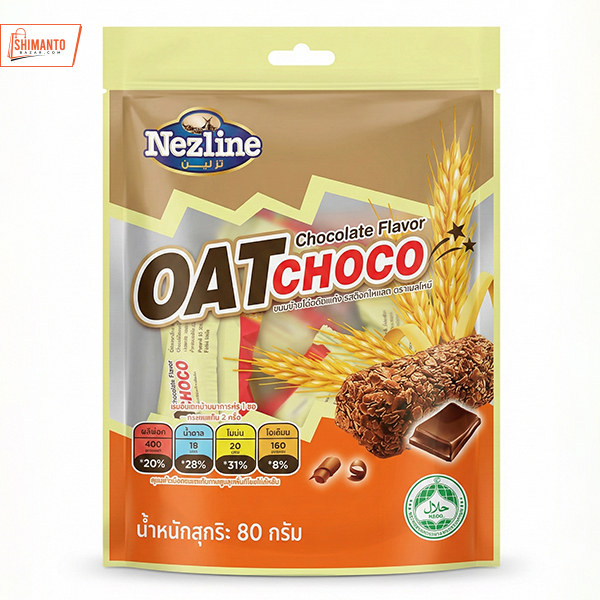 Nezline Oat Choco Chocolate Flavor 80gm