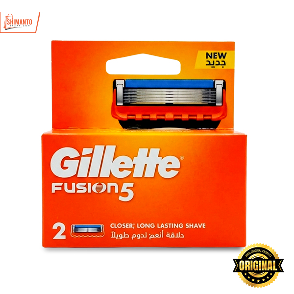 Gillette Fusion Razor Blades for Men 2 PCs